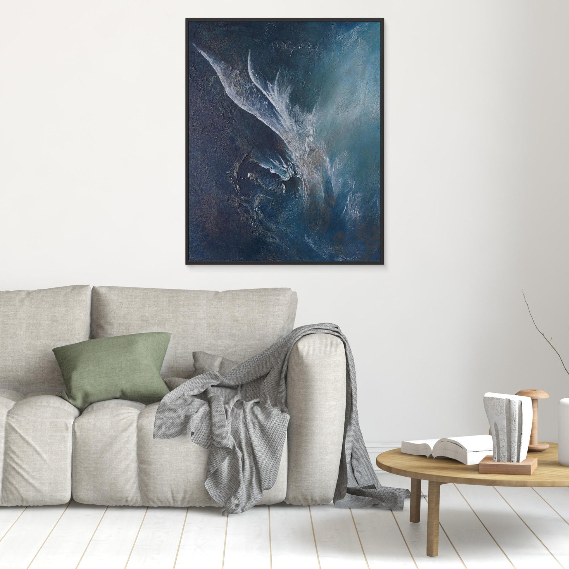 Canvas Print – Abstract Art Painting – Unseen ties – Sanna Rastas
