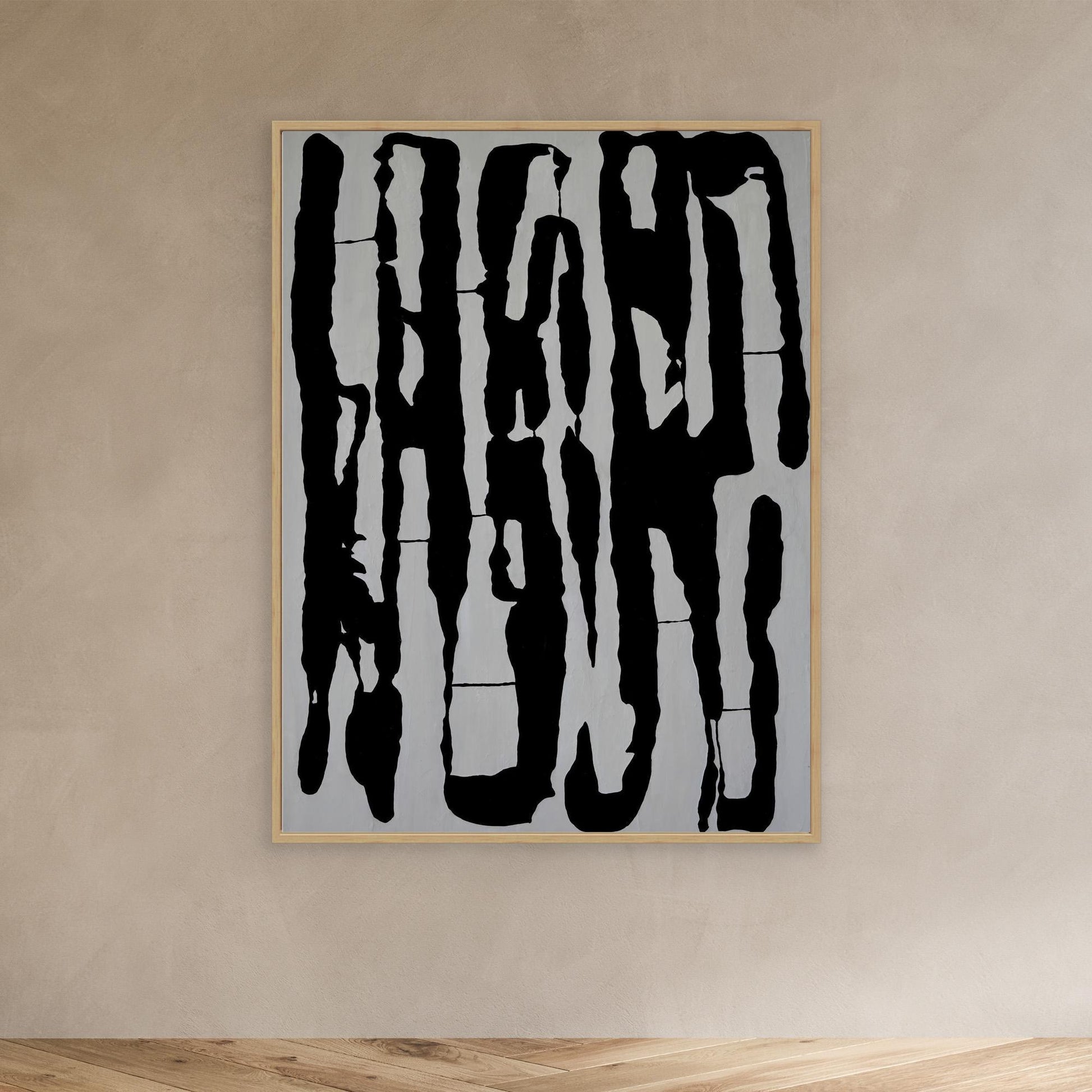 Canvas Print – Abstract Art Painting – Crossroads – Sanna Rastas